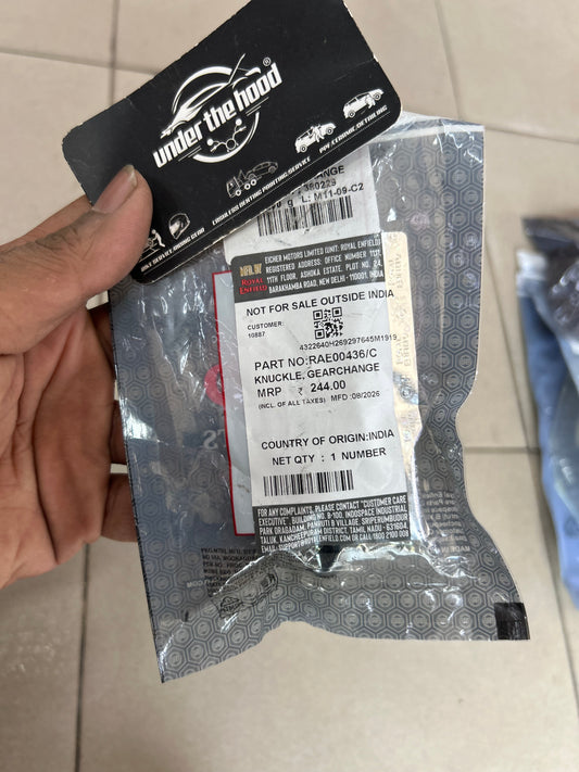 Royal Enfield RAE00436/C Gear-Change Linkage Knuckle for Super Meteor 650 | Genuine OEM