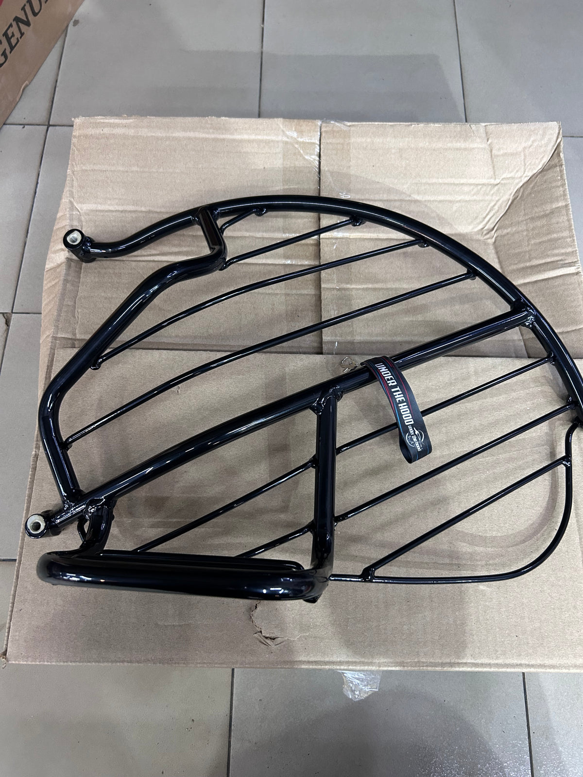Royal Enfield Classic 350 Reborn Glossy Black Saree Guard Assembly RAQ00351/B
