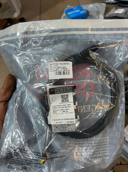 Royal Enfield RAL00574/C Clutch Cable Assembly – OEM for Classic 350 BS6 Goan Model