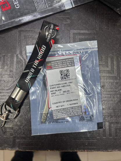 Royal Enfield Key Blank — Himalayan 450 & Guerrilla 450 (BS6.2/E5) | Interceptor 650, Continental GT 650, Super Meteor 650, Shotgun 650, Classic 650 — 148520/A (Genuine OE)