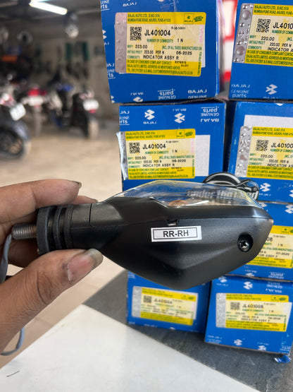 Bajaj JL401004 Indicator Assembly – Front LH & Rear RH for Pulsar (NS160/200NS/AS150/AS200, 2012–2017)