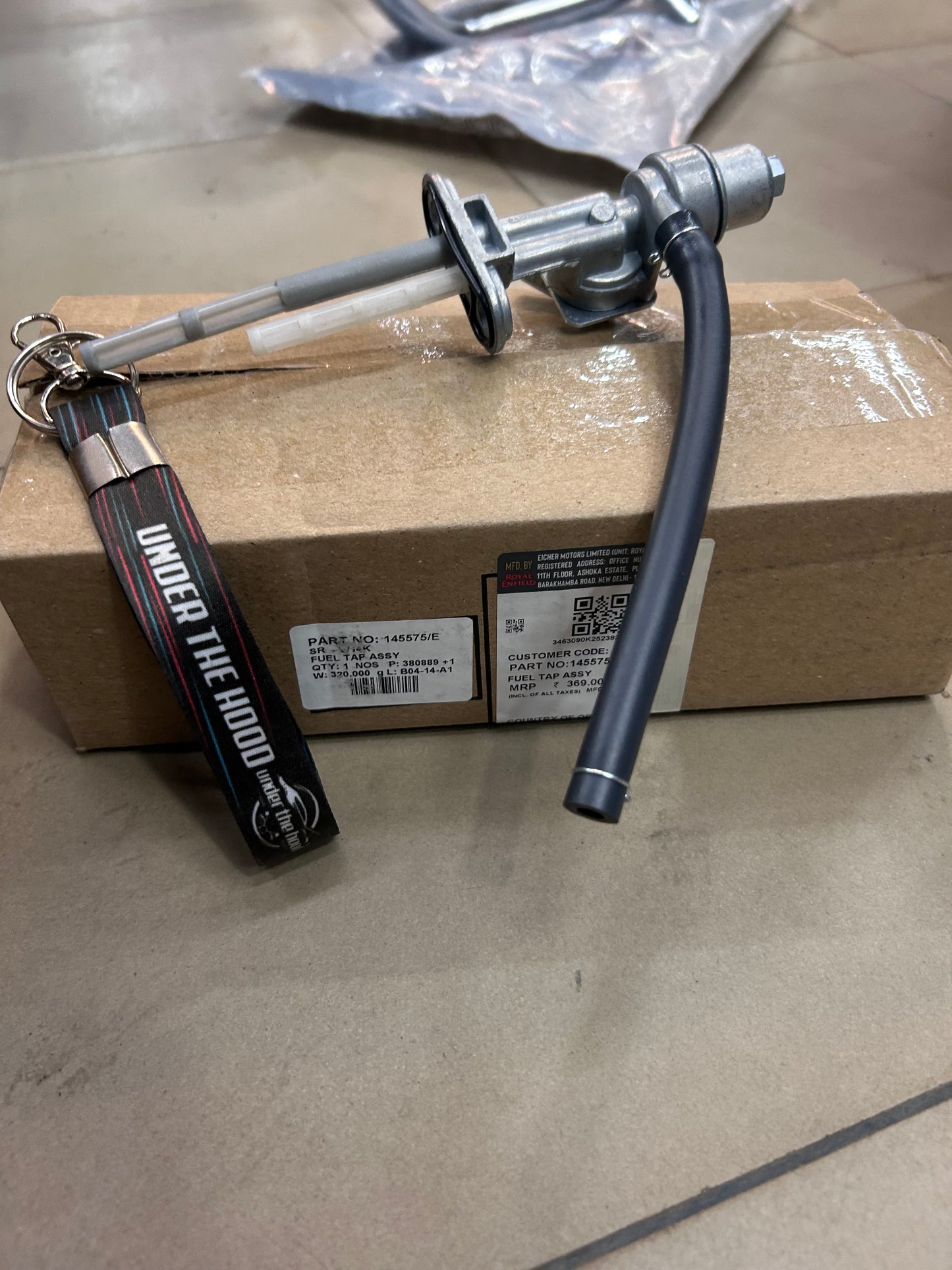 Royal Enfield 145575/E – Fuel Tap Assembly| Genuine OEM Part