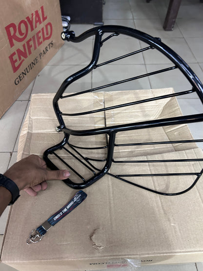 Royal Enfield Classic 350 Reborn Glossy Black Saree Guard Assembly RAQ00351/B
