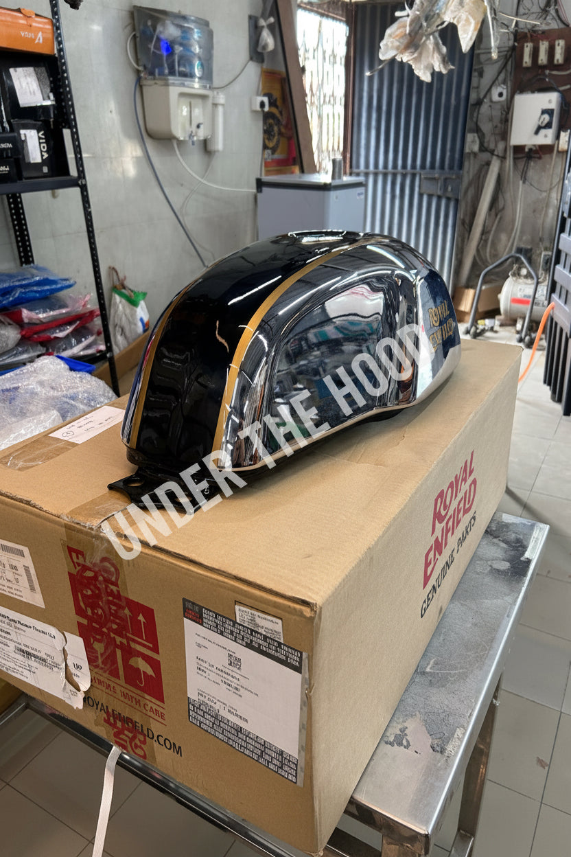 Fuel Tank Painted (Mr Clean Chrome) for Royal Enfield Continental GT 650 – RAK00782/RAK00782-A (Mr Clean Edition)