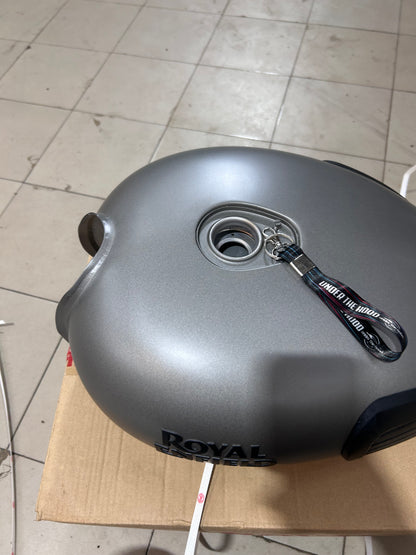 Royal Enfield Classic 350 UCE Gunmetal Grey ABS Fuel Tank with Sticker – RAK00080/C