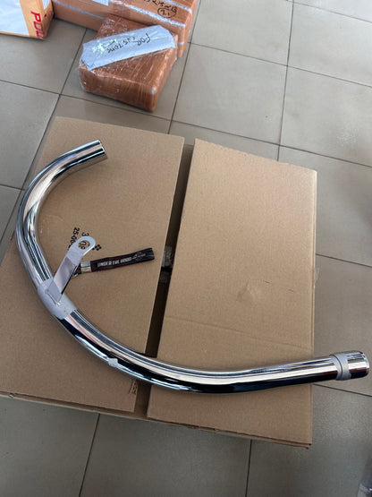 Royal Enfield Bullet 350 Standard, Deluxe, Machismo, Campus & Electra 4S KS Plated Exhaust Pipe 144123/A
