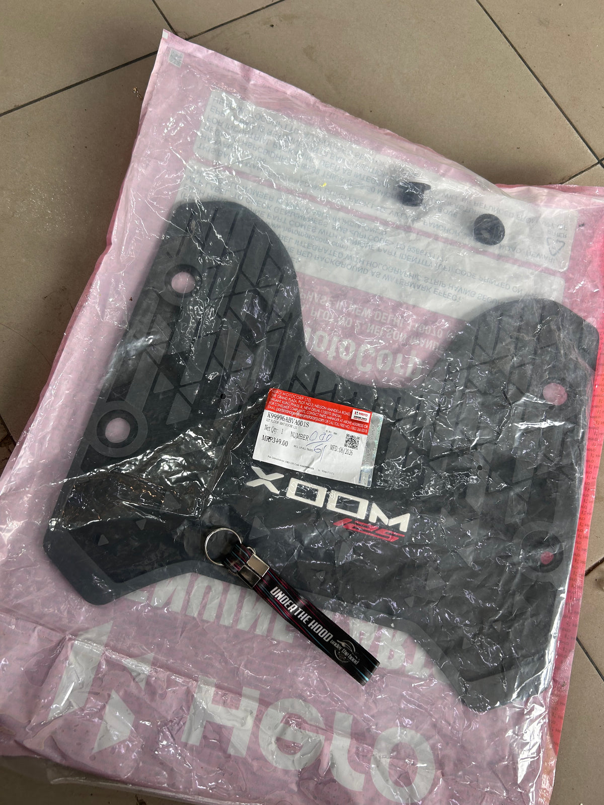 Hero Genuine Kit Floor Mat for Xoom 125 - K99996ABVA001S