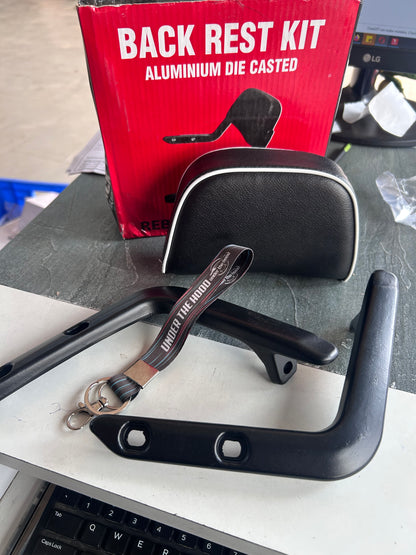 Replica Passenger Backrest for Classic 350 Reborn, Electra & Standard UCE – Comfortable Pillion Support