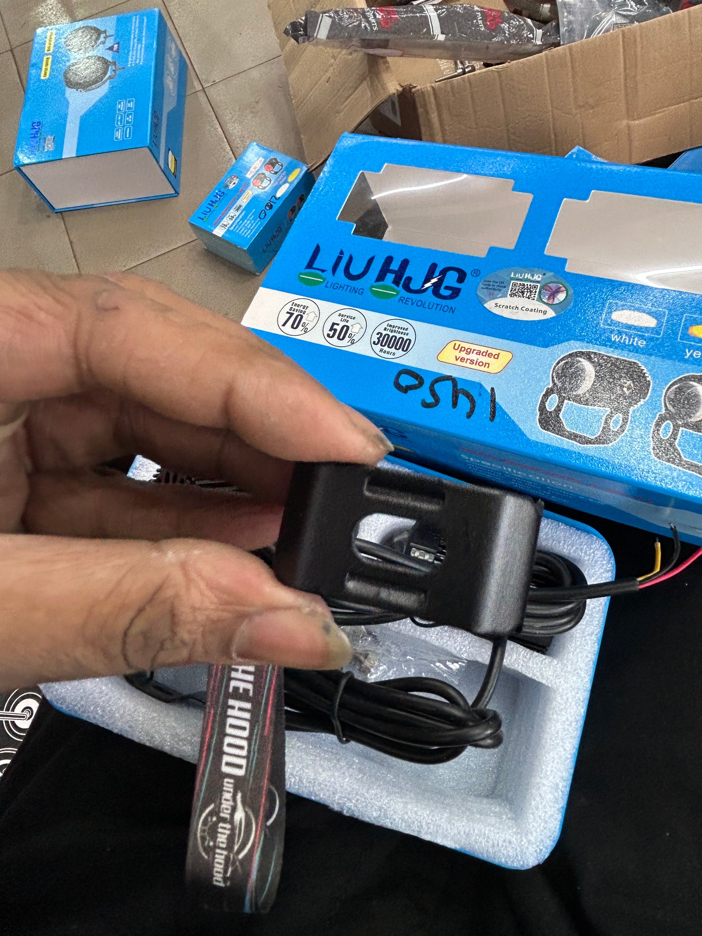 HJG Mini Drive LED Auxiliary Fog/Driving Lights (20W/Light, 3000LM, 9–80V) | LIU HJG | White/Yellow