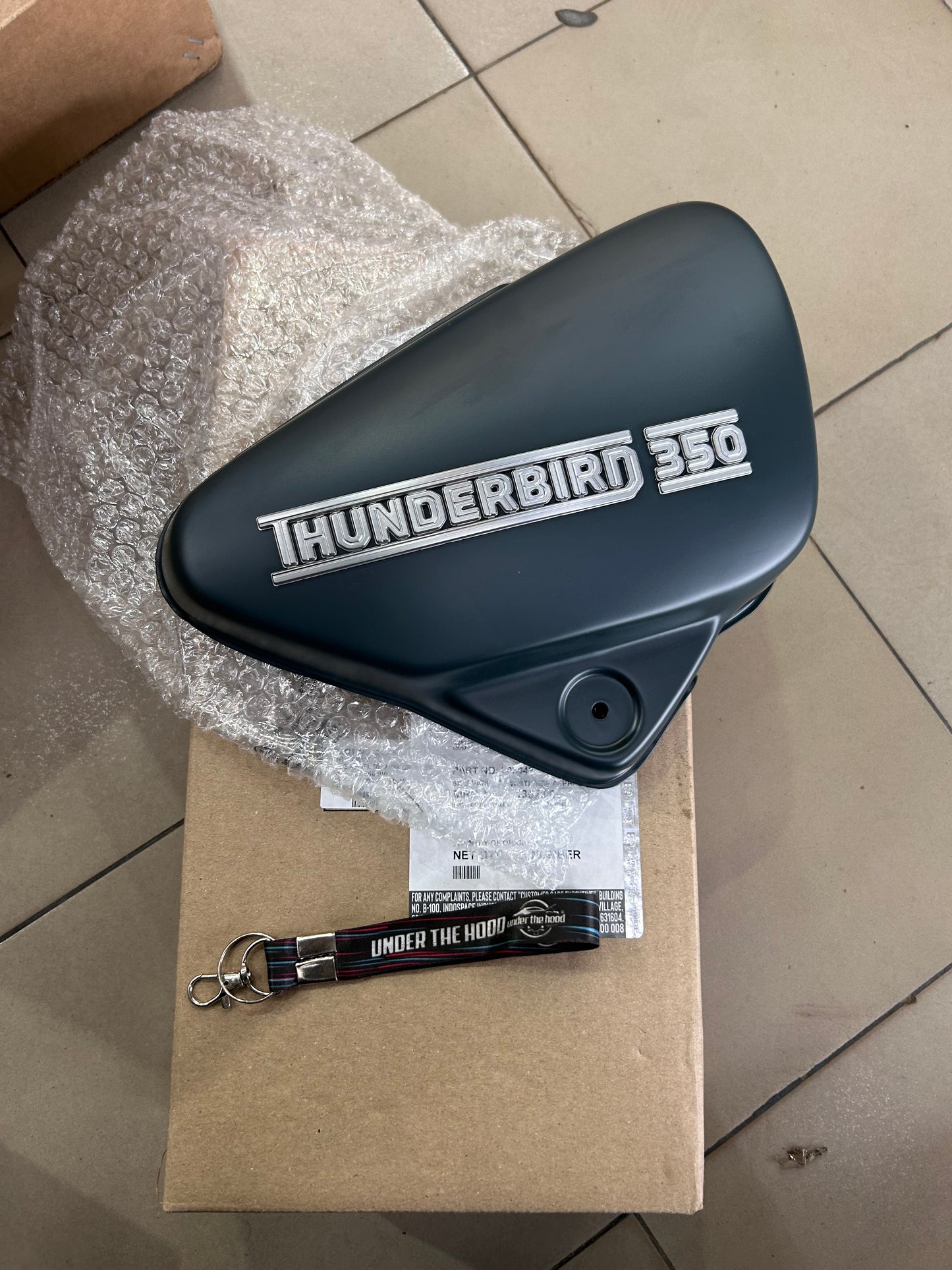 Royal Enfield Thunderbird 350 Asphalt RH Side Panel with Sticker 808042