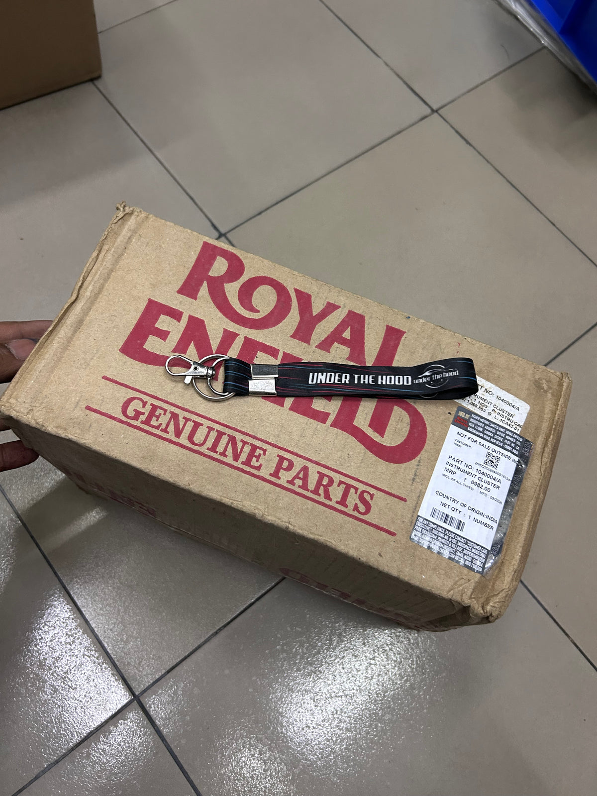 Royal Enfield Thunderbird 500 ABS BS4 Genuine Instrument Cluster | 1040004/A
