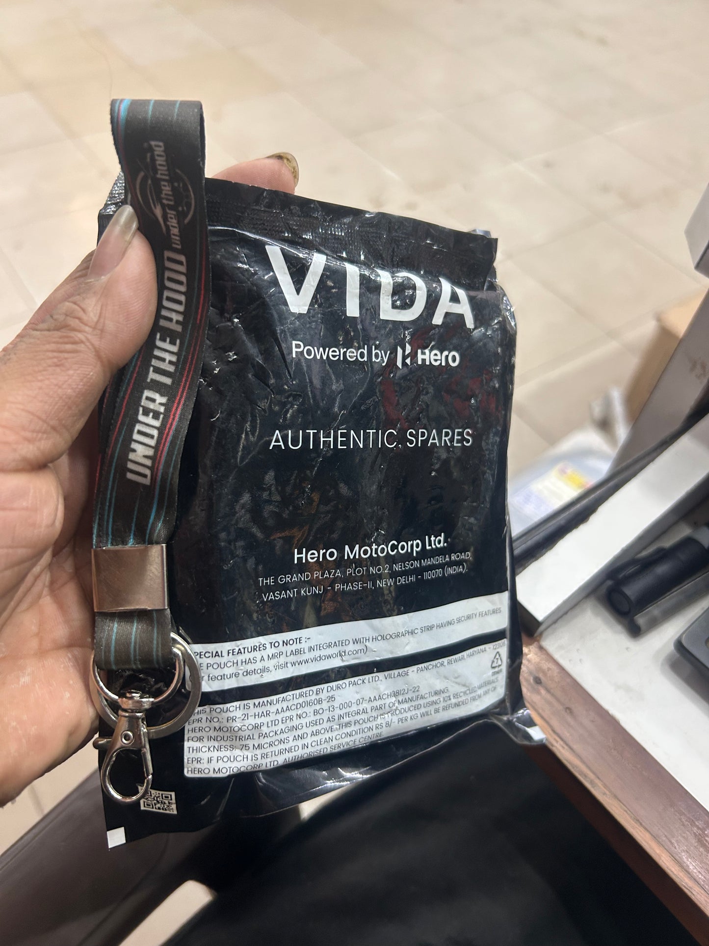 Vida Genuine Brake Shoe Set (Shoe Complete Brake JB) for Hero Vida Electric Scooter – VD45125AAHF0099S