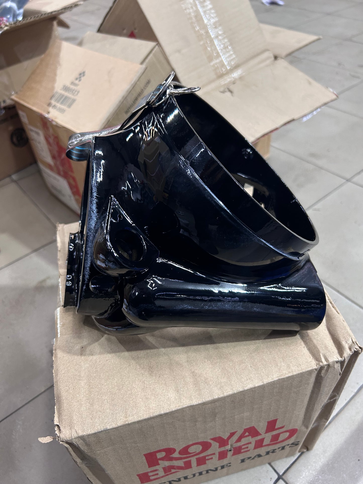 Royal Enfield re– Head Lamp Casing Black OEM for Bullet & Classic 350/500 (Select Models)