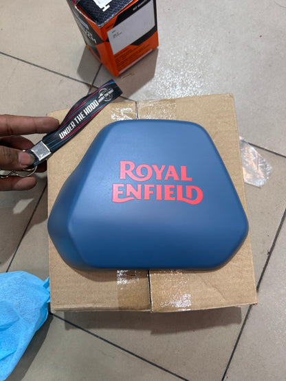 Royal Enfield Scram 440 Trail Blue Genuine LH Tank Panel with Decal | RAG00846/A