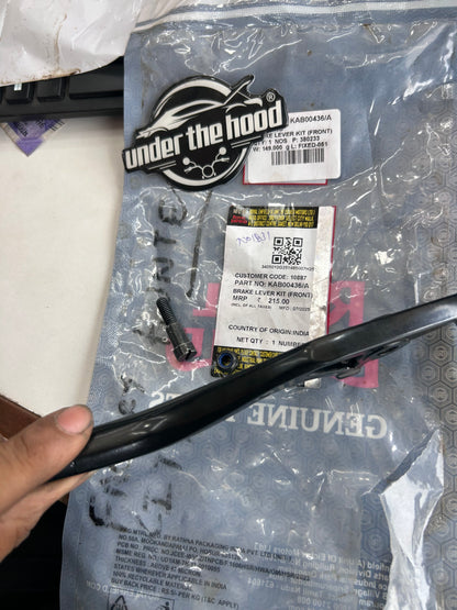 Royal Enfield KAB00436/A – OEM Front Brake Lever Kit for Hunter 350 BS6 (Factory & City Variants)