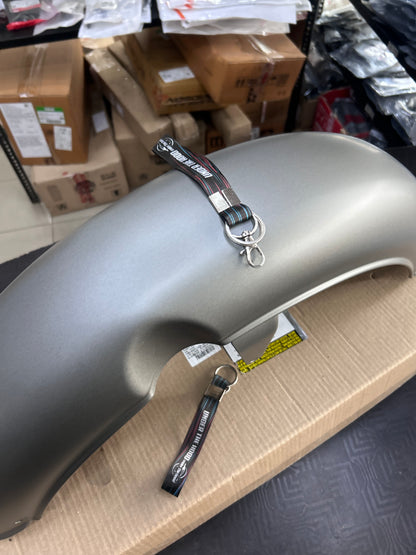 Genuine Royal Enfield Front Mudguard Assembly (Front Fender) – Gun Grey Matt for Classic 350 Reborn – RAG00139/A
