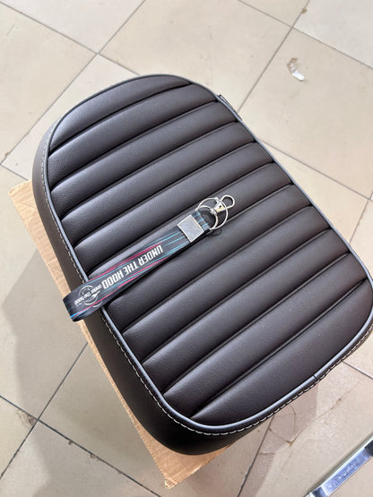 Royal Enfield Brown Touring Passenger Seat for Classic 350 Reborn – KXA00072
