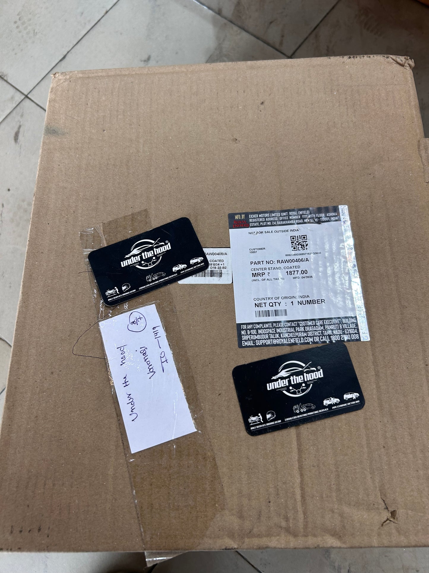 Royal Enfield Center Stand RAW00406/A for Himalayan 450