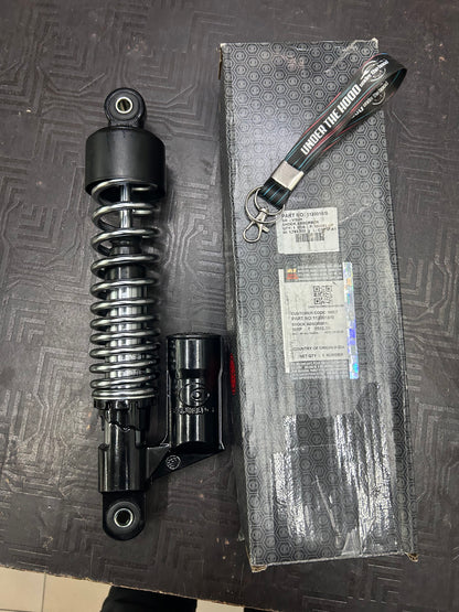 Royal Enfield 1120018/B Rear Shock Absorber – Classic 350 ABS & Classic 500 Disc / Stealth Black (Euro IV / BS4) – Genuine OEM