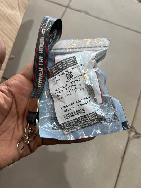 RAT000539 / RAT00539 – Rear Wheel Disc-Side Spacer (J-Series) for Royal Enfield Classic 350 Reborn (2021→) & Meteor 350 – Genuine OEM – Customer PN Confirmed