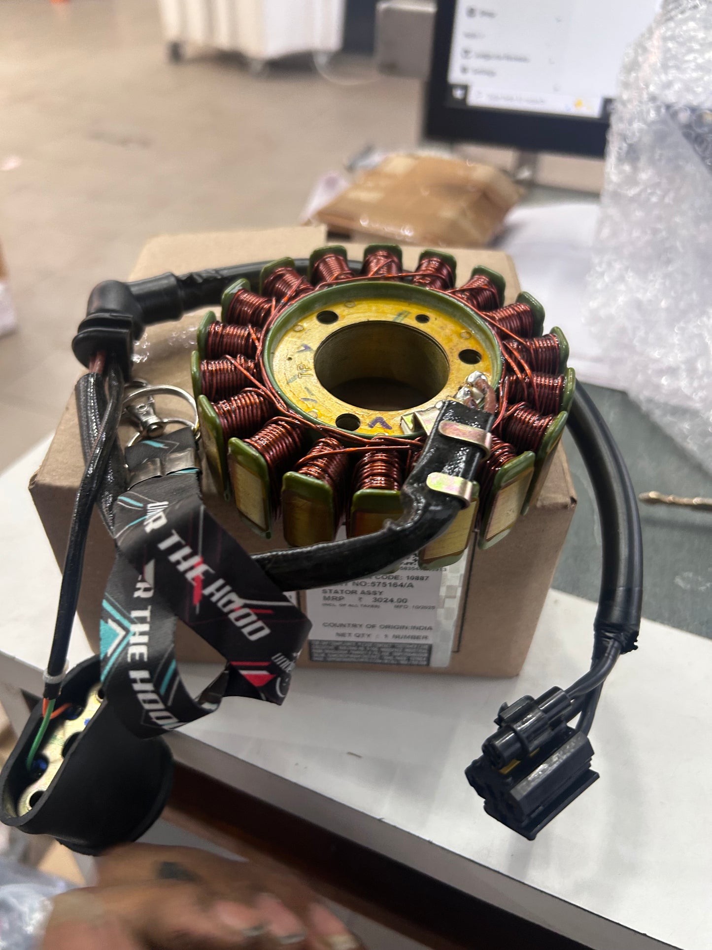 Royal Enfield Stator Assembly (575164/A) – OEM Generator for Interceptor 650, Continental GT 650 & Bear 650