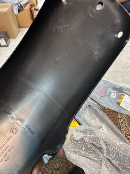 Royal Enfield RAG00389/A – Front Mudguard (Painted Black) | OEM for Hunter 350 – Dapper, Metro Rebel, Metro Factory, Retro/City