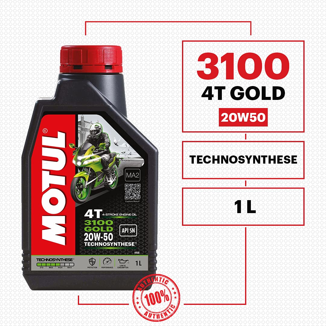 MOTUL 3100 4T ENGINE OIL 1 LITRE