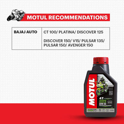 MOTUL 3100 4T ENGINE OIL 1 LITRE