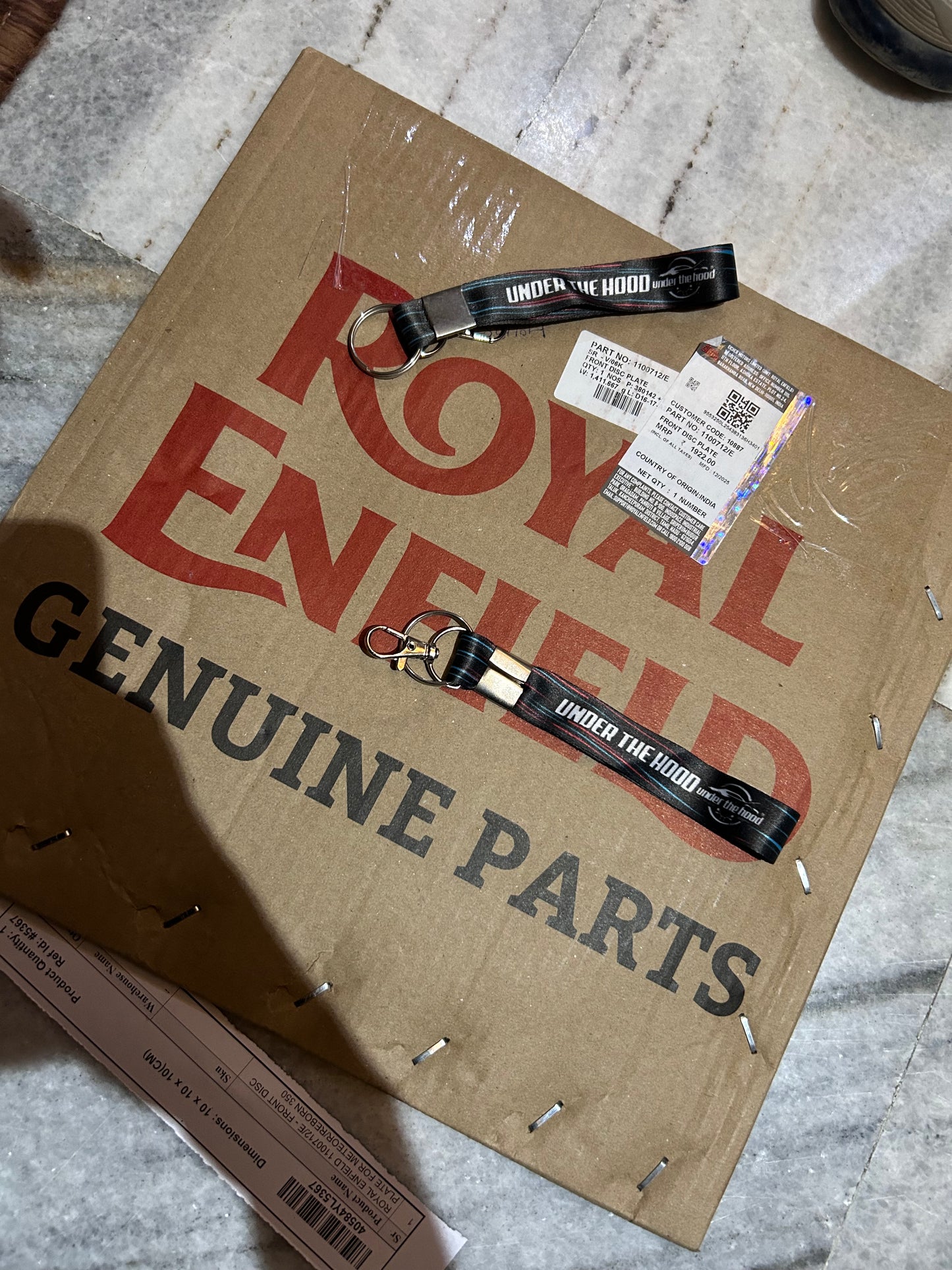 Royal Enfield 1100712/E – Front Brake Disc Plate for Meteor 350, Classic 350 Reborn & Hunter 350 (J-Series BS6) – Genuine OEM Rotor