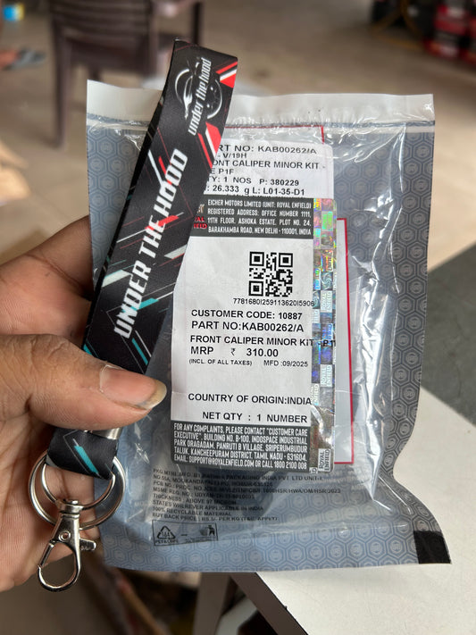 Royal Enfield Front Caliper Minor Kit – Interceptor 650, Continental GT 650 – Brake Seal Service Kit (KAB00262/A)