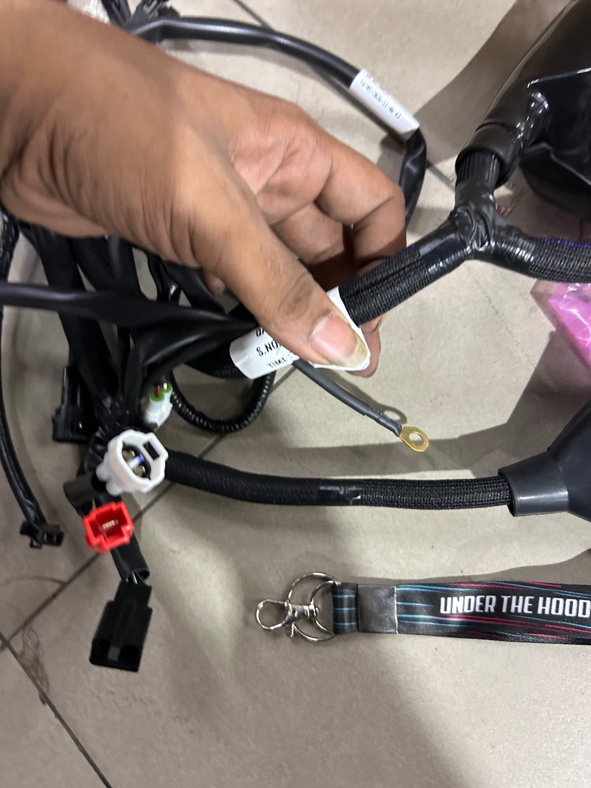 Royal Enfield Electra 350 UCE ES / Classic 350 BS3 UCE Main Cable & Tail Lamp Harness Kit 888311