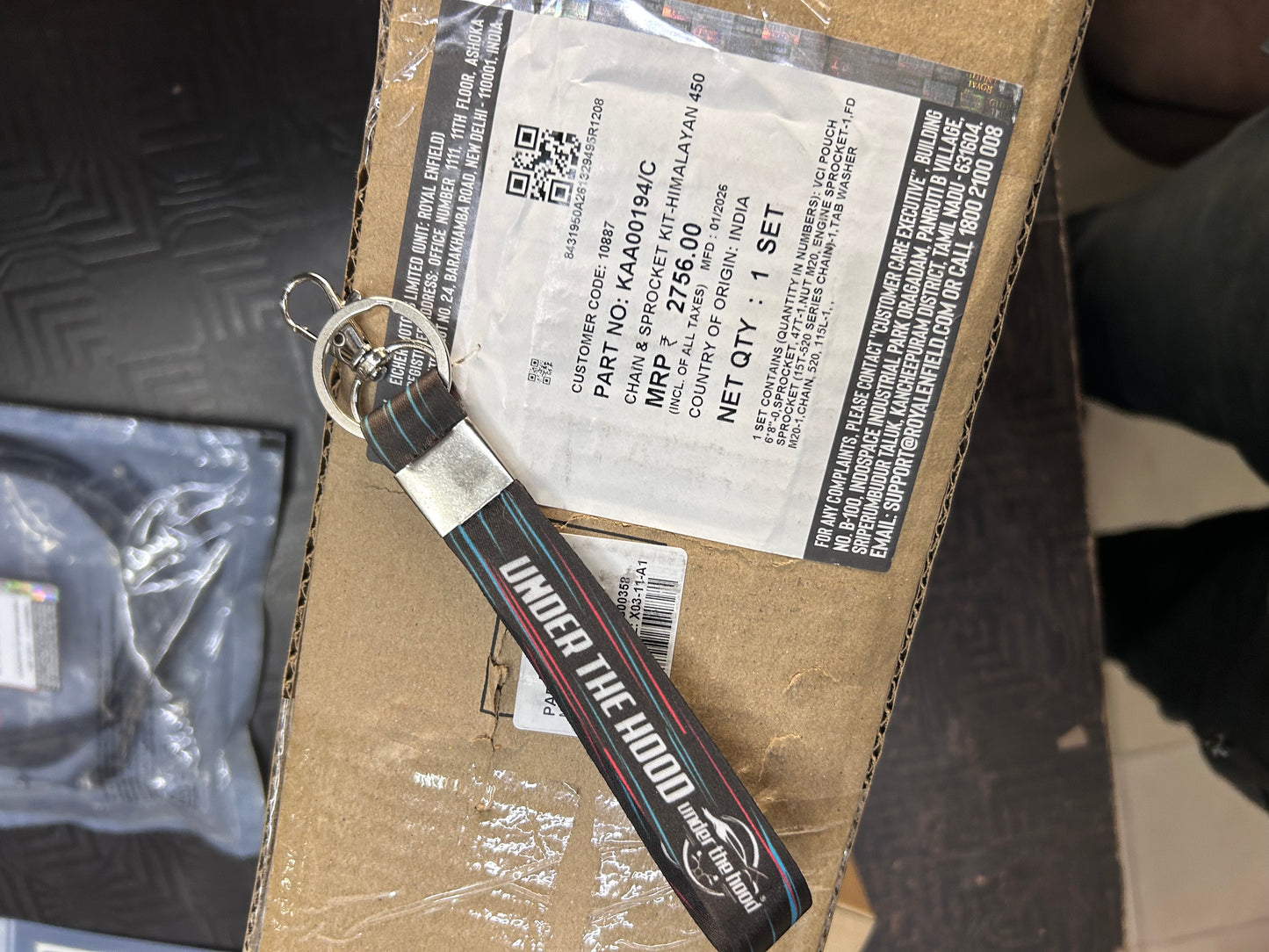 Genuine Chain & Sprocket Kit (Final Drive Set) for Royal Enfield Himalayan 450 (Sherpa 452) – KAA00194/C