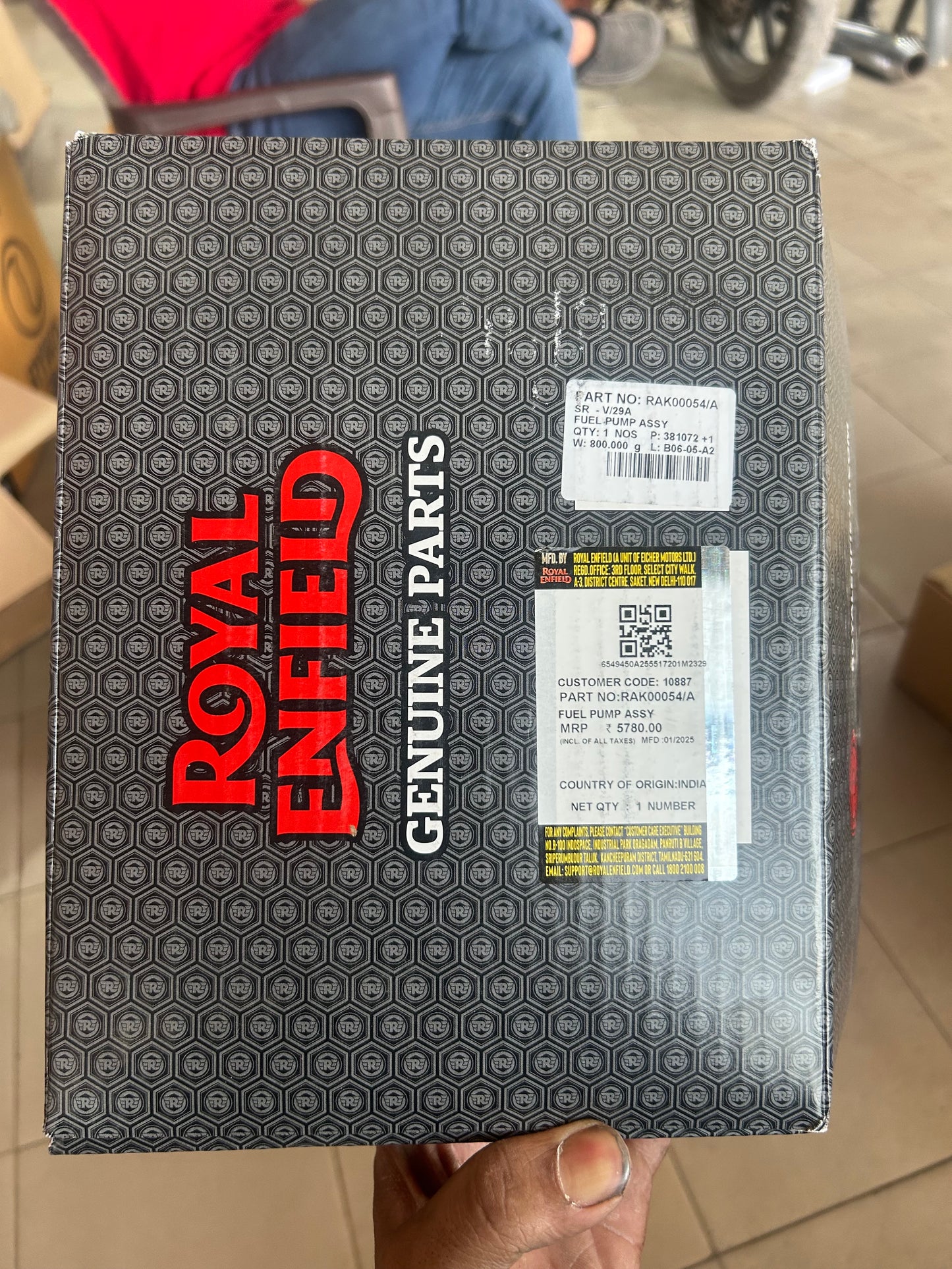 RAK00054/A Royal Enfield Fuel Pump Assembly for Interceptor & GT 650

