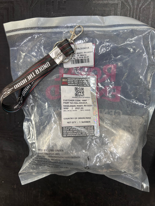 Royal Enfield RAL00043/A – Genuine Right Handlebar Riser Assembly for GT 650