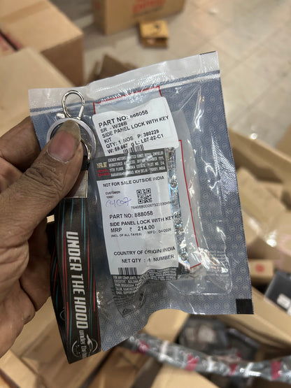 Side Panel Lock for Thunderbird 350/500 & Continental GT 535 Left Side Panel – Genuine Royal Enfield 594473/A OR 888058
