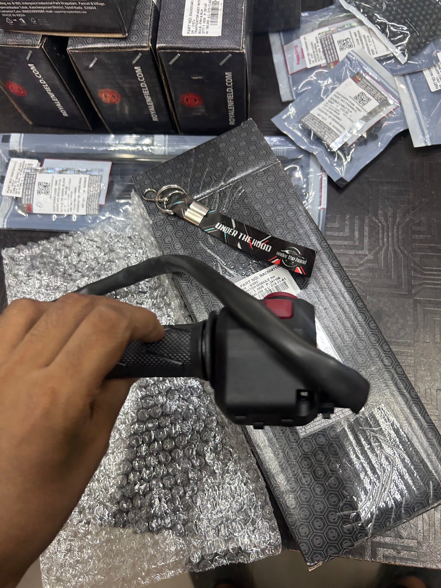Royal Enfield Right-Hand Handlebar Switch (Switchcube RH) — Himalayan 450 & Guerrilla 450 (Sherpa-450, BS6.2/E5) — RAC00411/E
