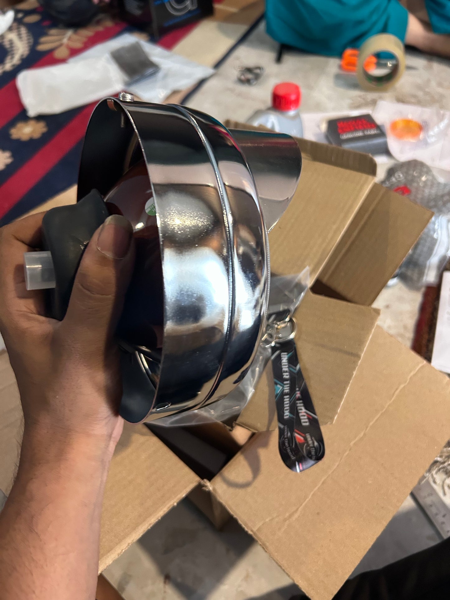 Royal Enfield 593263/E Head Lamp Assembly with Bulb – OEM Fit for Classic 350, Classic 500 & Bullet 350/500