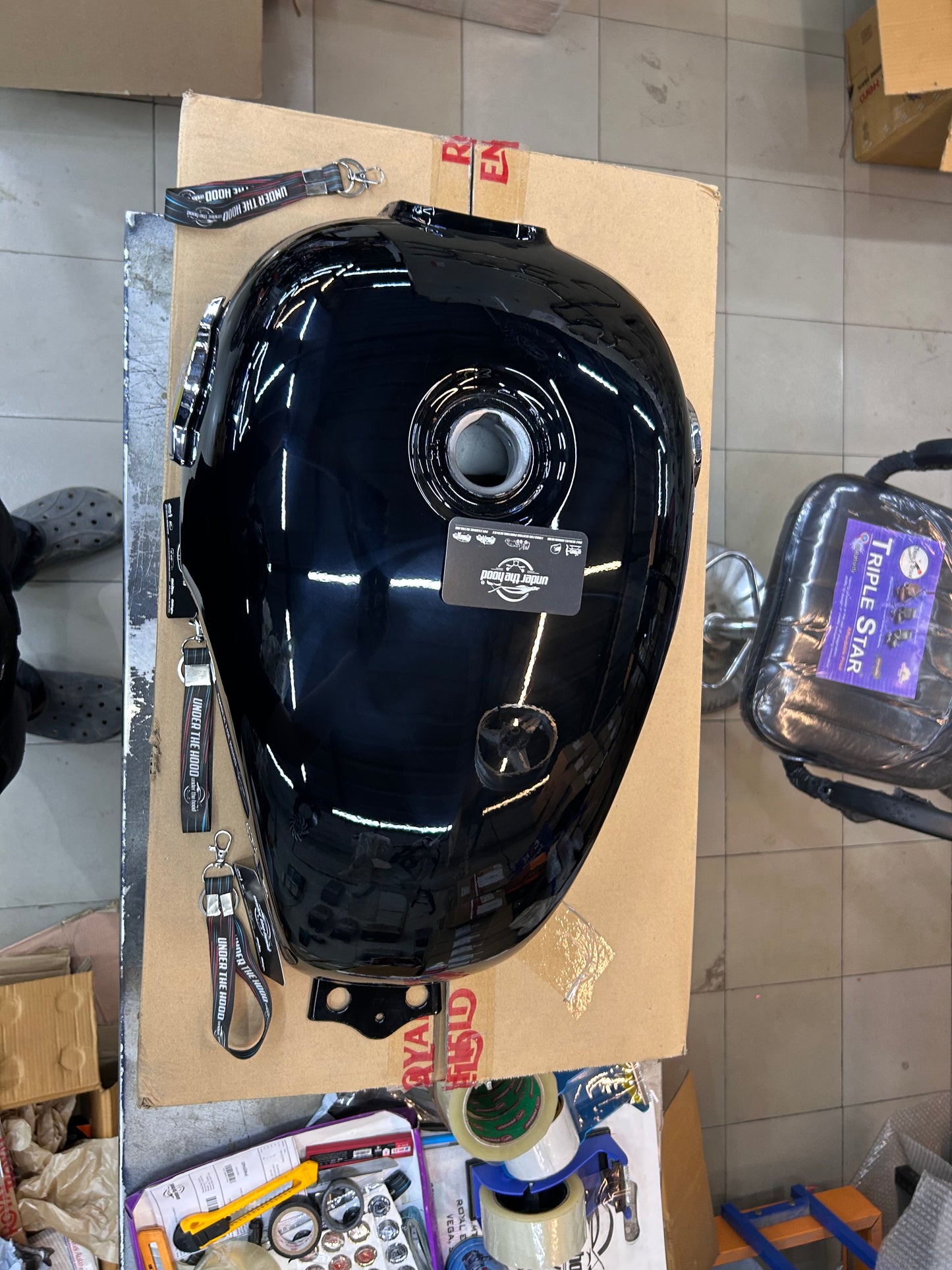 Royal Enfield Interceptor 650 Fuel Tank Painted Mark Three – Genuine OEM Tank 1030104