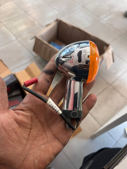 Chrome Trafficator Assembly RAN00381/A – Royal Enfield Reborn / Meteor