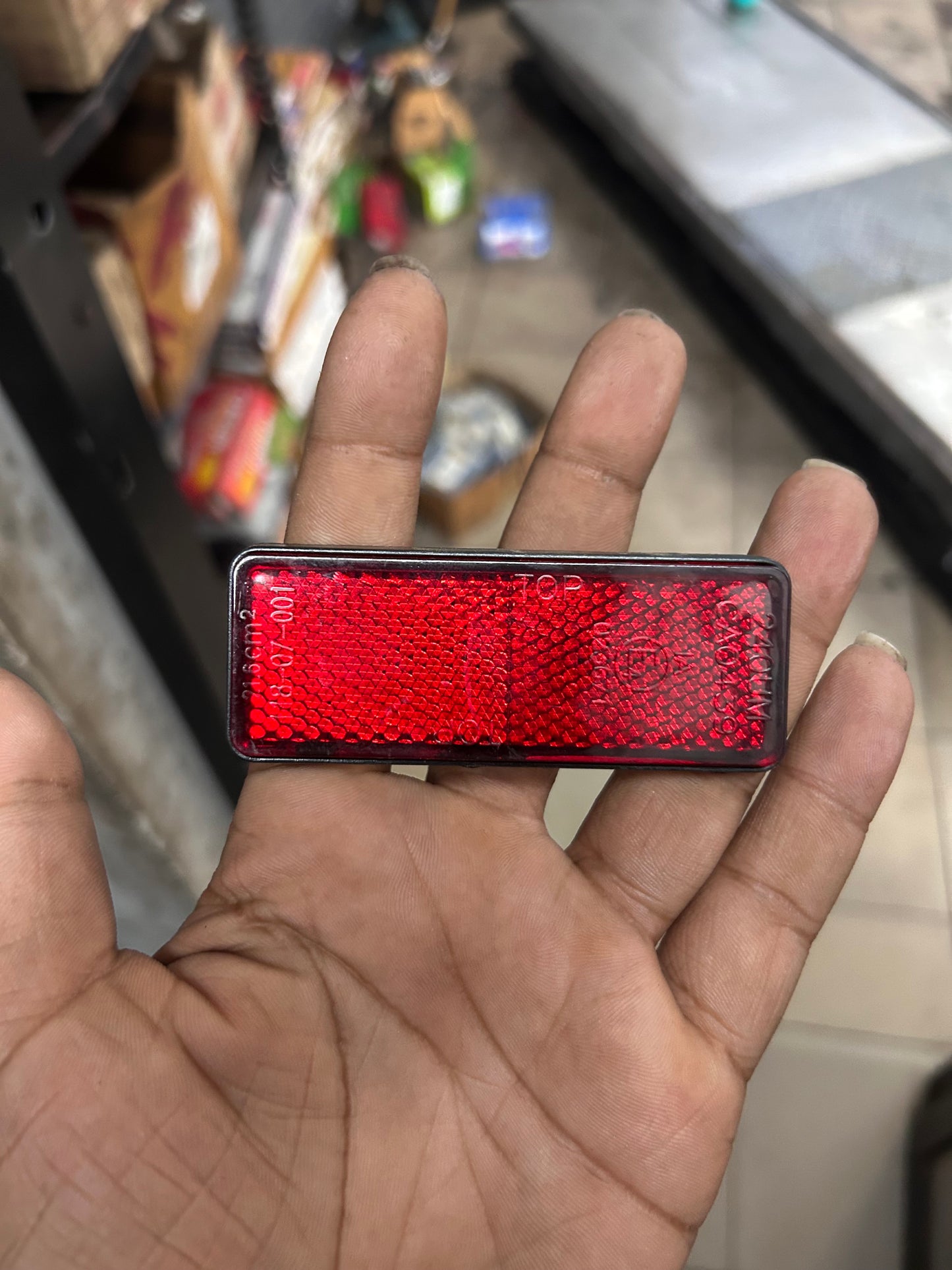 Hero Reflex Reflector 33741KS920S – Rear Safety Reflector for Scooters & Bikes