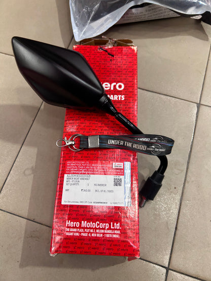 Hero Xtreme 125 XTEC2 Right Rear View Mirror Assembly | ADJSB4M000000GS