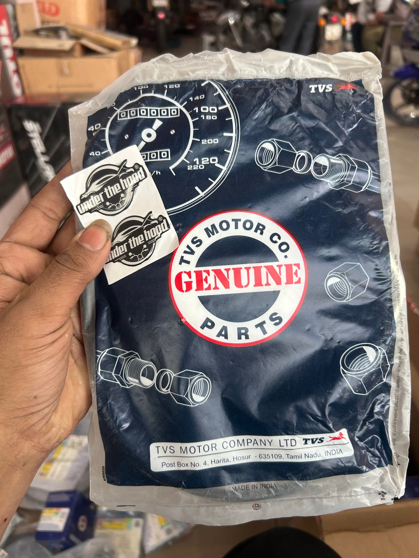 TVS Genuine Throttle Cable Assembly (Cable Throttle Assy) for TVS Ronin 225 – Part No. NF170020