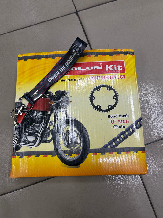 Rolon BSOR 207 Chain & Sprocket Kit for Royal Enfield Continental GT 535 – 18T/36T 100L