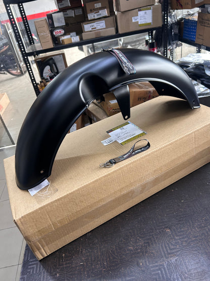 Genuine Royal Enfield Front Mudguard Assembly (FMG) – Matt Black – RAG00143/A ALL NEW CLASSIC 350 - DARK STEALTH BLACK