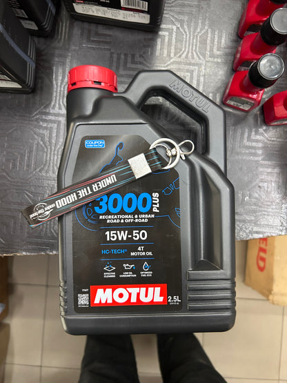 Motul 3000 15W50 (2.5L) – Premium Engine Oil for Royal Enfield UCE Engines | API SN