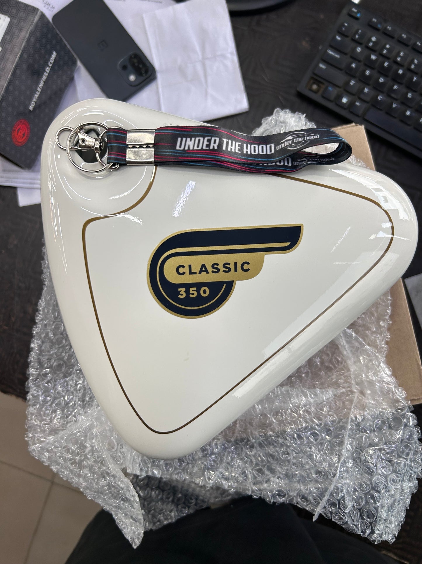 Royal Enfield Tool Box Electrical With Sticker (Side Electrical Box) for Classic 350 UCE – 823070 (Classic Ash / CL350 RVT)