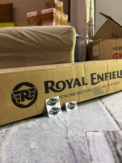 Royal Enfield 1990489 – Black Premium Touring Dual Seat for Continental GT 650 – Genuine GMA Comfort Seat