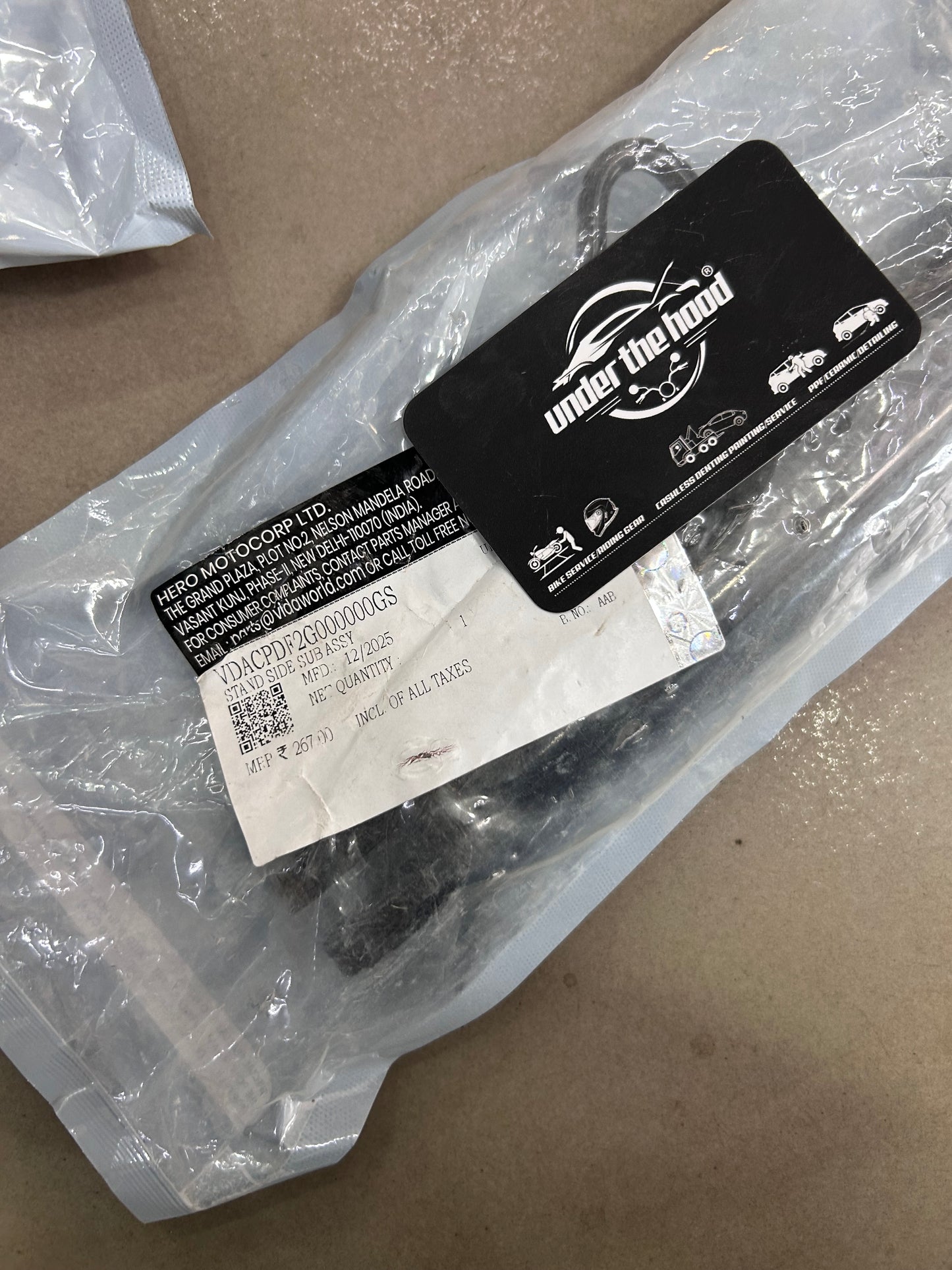 Hero VIDA VX2 Side Stand Sub Assembly | Genuine Side Stand / Parking Stand | VDACPDF2G000000G