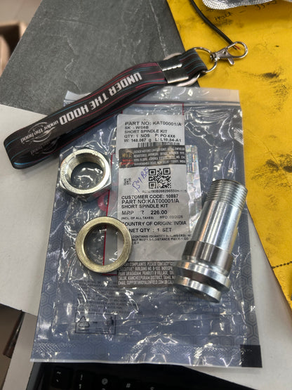 Short Spindle Kit for Royal Enfield UCE Models – Genuine Royal Enfield KAT00001/A