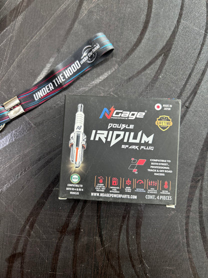 NGage B8RII-8 Double Iridium Spark Plug – Interceptor/GT 650, Himalayan 411, R15, MT-15, Ninja 300, Jawa, Yezdi & More